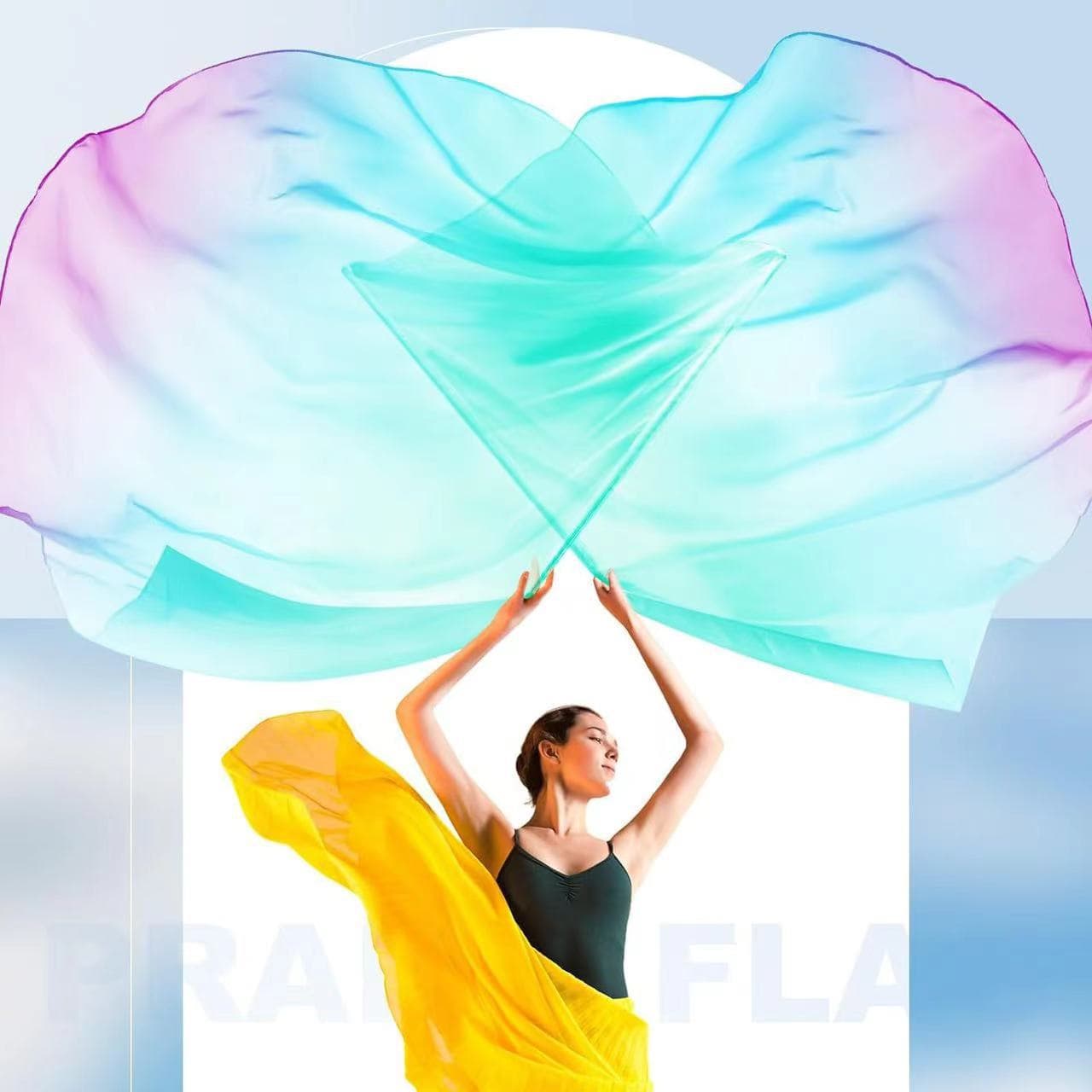 The dance featured a gradient semi-circular flag prop, ink-wash style hand flags, and a scarf-themed opening dance at the sports meet opening ceremony.