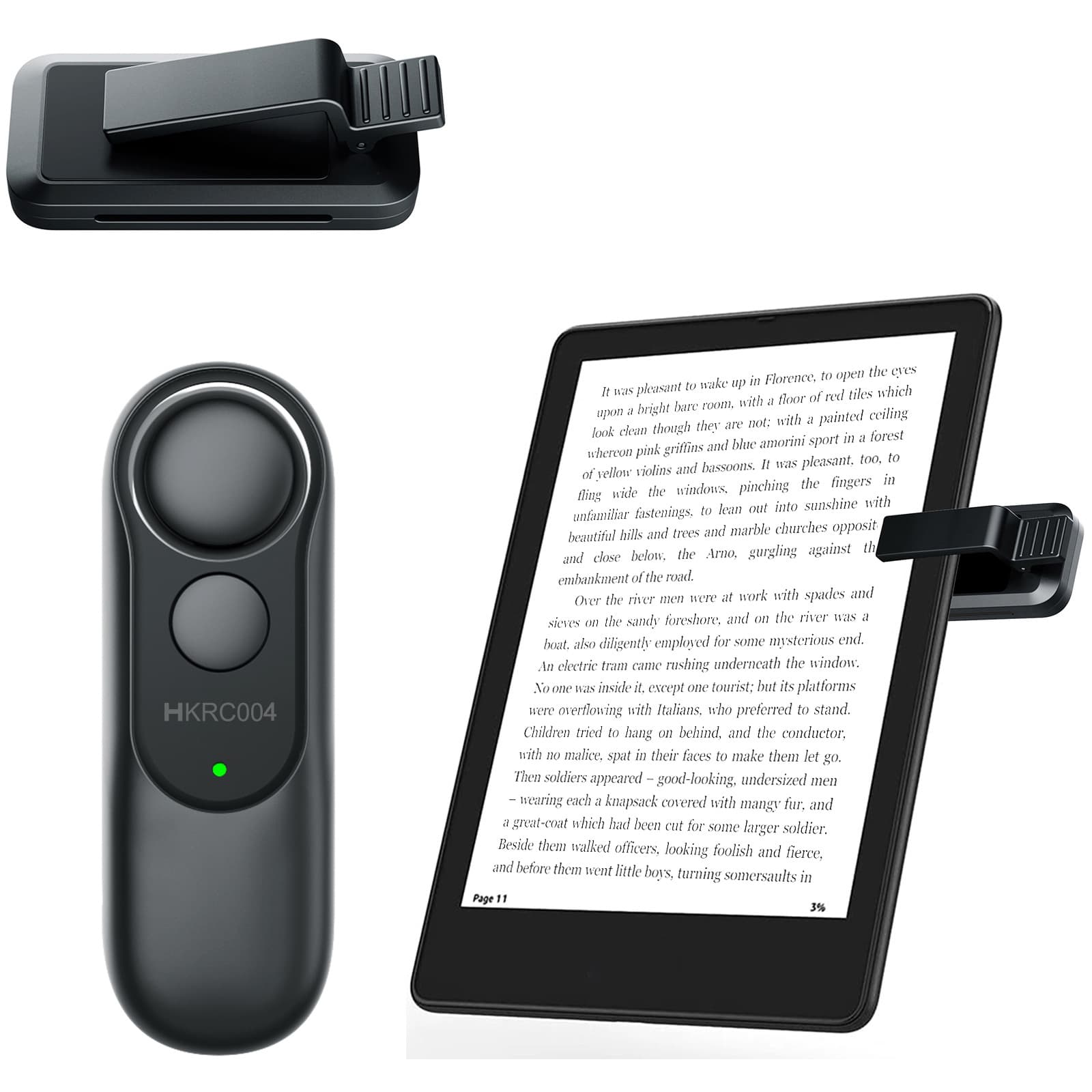 Factory Direct Supply for Kindle Page Turner, E-book Bluetooth Page Turner, Kindle Remote Control