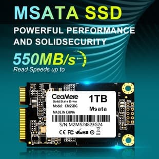 mSATA SSD 256GB Solid State Drive Factory Wholesale 128GB 512GB Excellent Quality Strong Performance