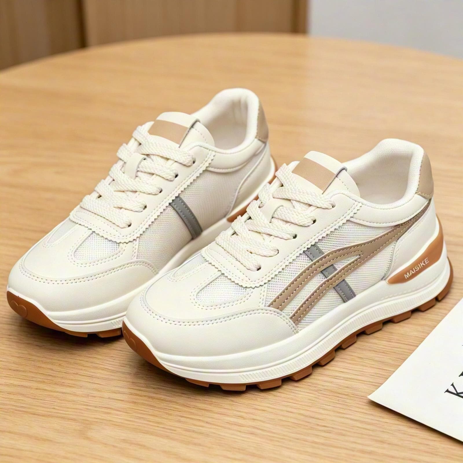 Summer Women's Shoes 2026 Trendy Versatile New Round Toe Breathable Thick Sole Casual Canvas Shoes Anti-slip Wear-resistant White Sneakers