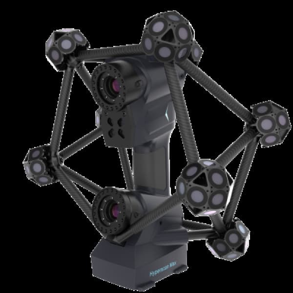 Hyperscan intelligent optical tracking 3D scanning device for measurement.