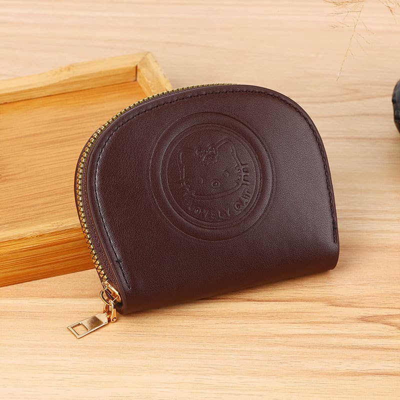 Girls Retro Wallet Lightweight and Cute Women's Document Storage Zipper Hello Kitty Card Holder Lightweight