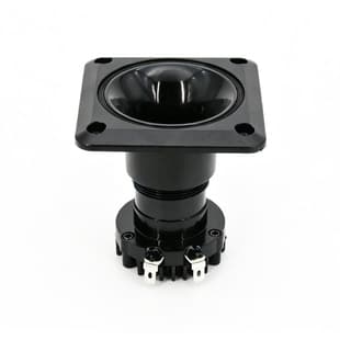 3-Inch Square Plastic Horn Tweeter 78x78mm 8 Ohm 15W Neodymium Titanium Film Resin Film Speaker