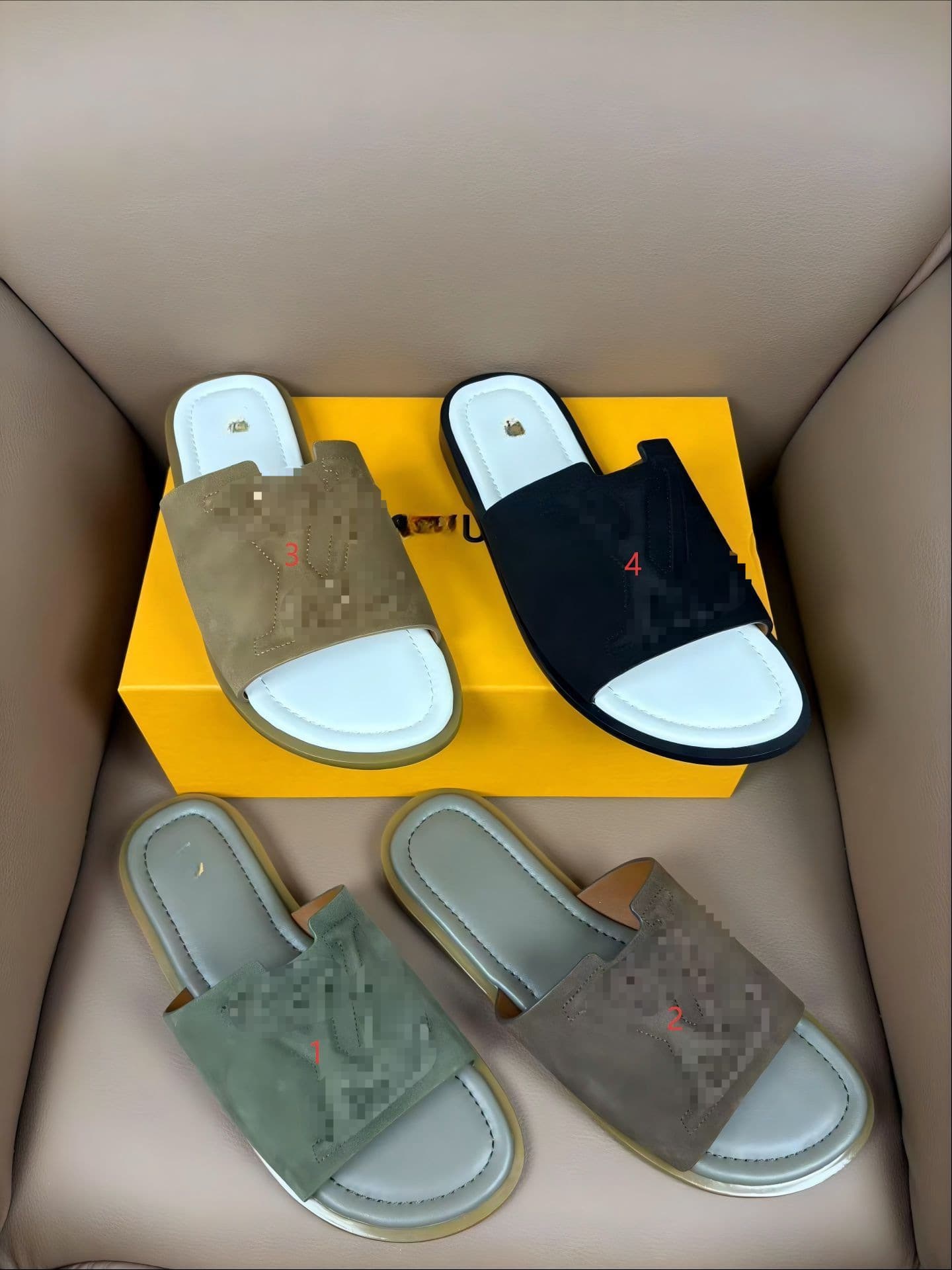 2026 New Summer Men's Casual Home & Outdoor Sandals, Korean Style Fashion One-Strap Slippers Wholesale