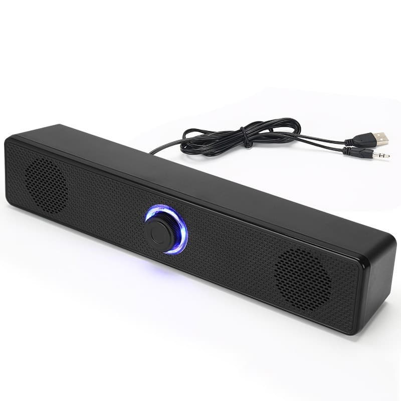 Bluetooth Multimedia Soundbar Long Bar Computer Small Speaker Bass Notebook Laptop Bluetooth Audio Multimedia Speaker