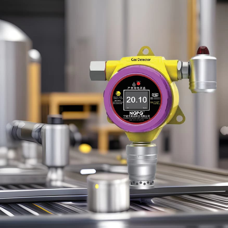 Fixed Hydrogen Sulfide Gas Detector, Industrial Explosion-Proof H2S Gas Monitoring Alarm from Manufacturer