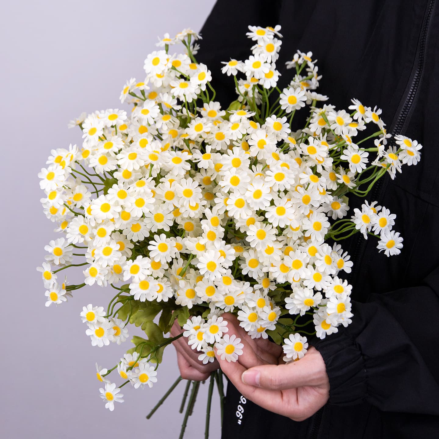 Daisy Artificial Flower 30-Head Chamomile Fresh Home Decoration Chrysanthemum Forest Wedding Arrangement Photography Props