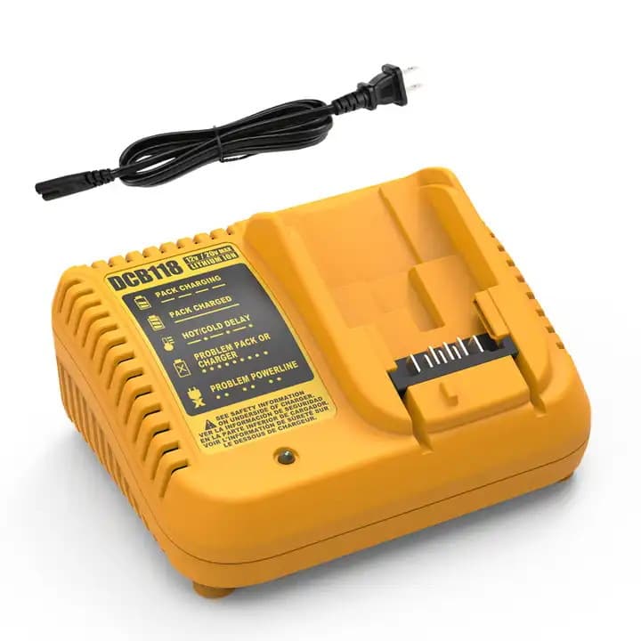 Compatible with Dewalt 12V-20V Power Tool Battery Charger DCB118 Lithium Battery Charger Dewalt