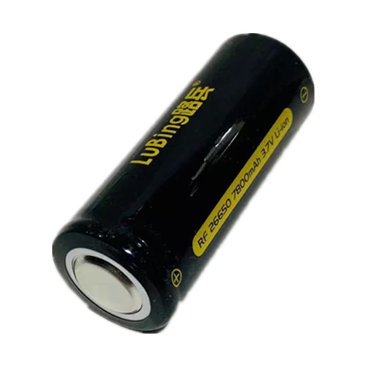 26650 Lithium Battery High-Power Flashlight 3.7V Rechargeable Battery 7800mAh Large Capacity Rechargeable Lithium Battery