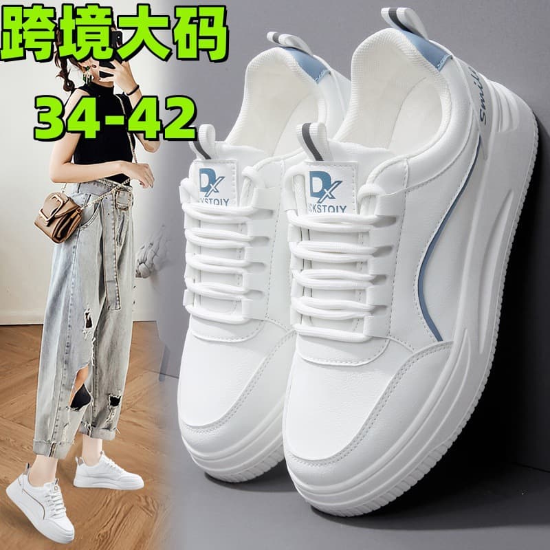 Women's Breathable Large Size 41-42 Wide Foot Comfortable Soft Bottom Sports Shoes Summer Maternity Flat Shoes Rubber Upgraded