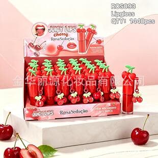 STRAWBERRY LIP GLOSS Donut Lip Gloss Strawberry Lip Oil Strawberry Lip Glaze LIPOIL Strawberry Lip Gloss