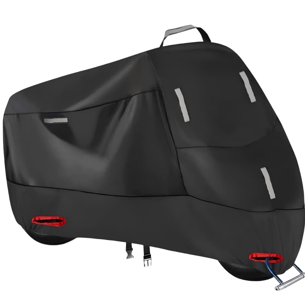190T Cross-Border Motorcycle Cover, Electric Scooter Cover, Outdoor Pedal Electric Motorcycle Cover, Sunshade, Cover, Motorcycle Sun Protection