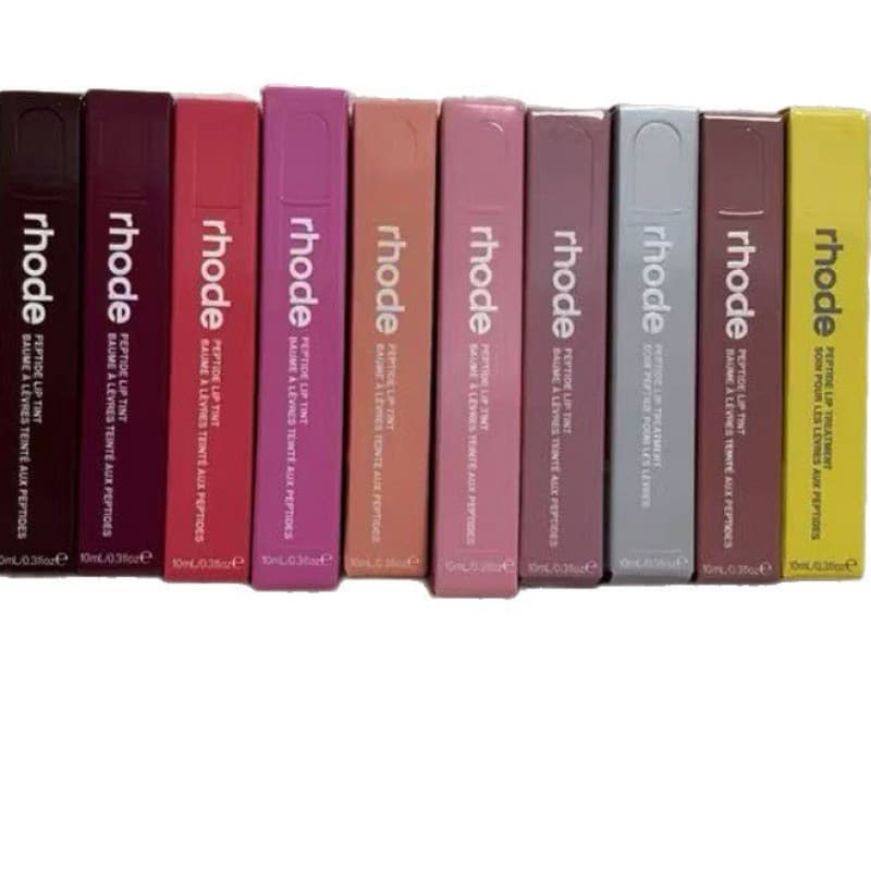 Rhode Hailey Series Tinted Lip Gloss Liquid Lip Gloss Water Gloss Lip Oil Moisturizing Lip Balm Cross-border