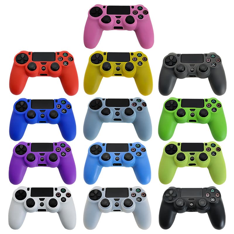 In Stock PS4 Game Controller Silicone Case PS4 Controller Silicone Cover PS4 Silicone Protective Shell Game Cover In Stock