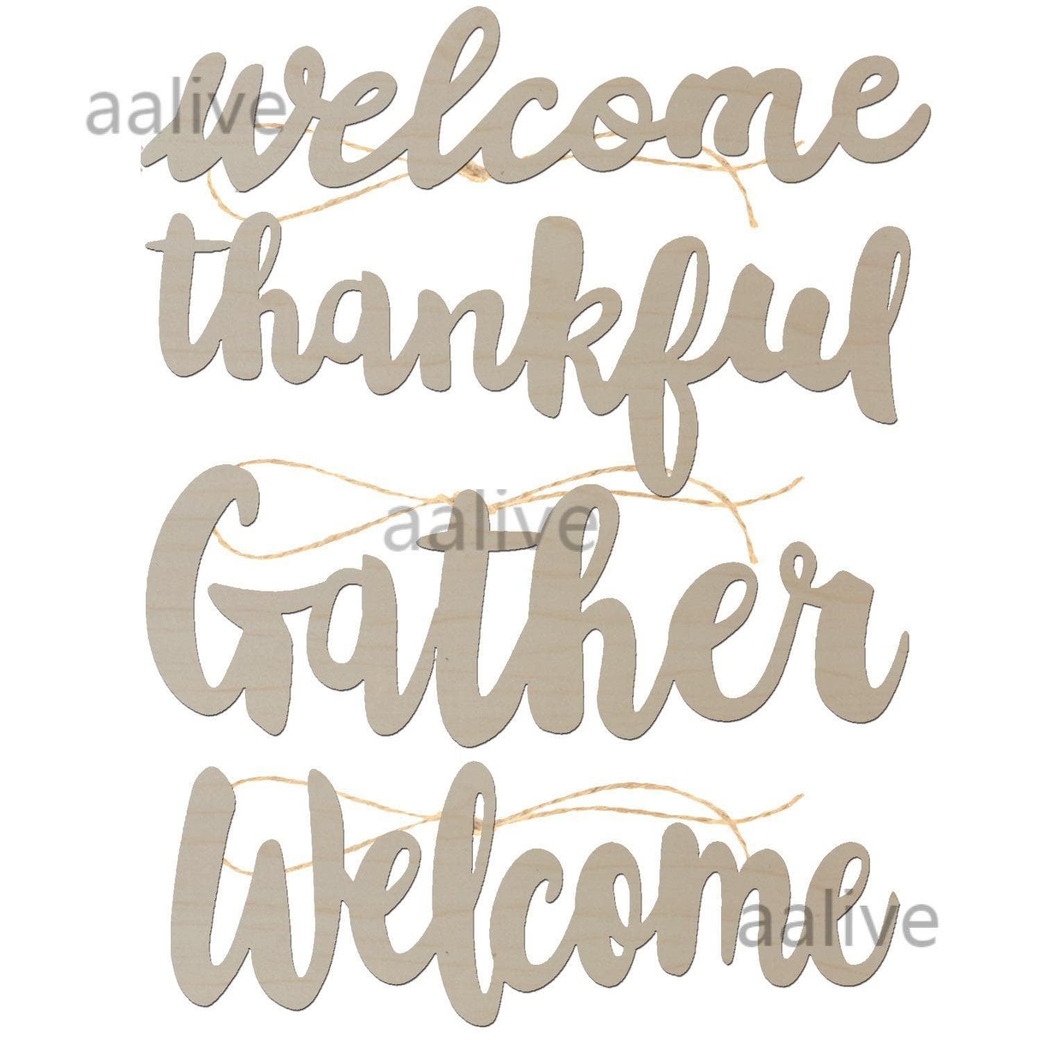 Wooden Creative Letter Plaque Coffee Milk Tea Cake Store Welcome Decorations Home Decorations Hanging Ornaments