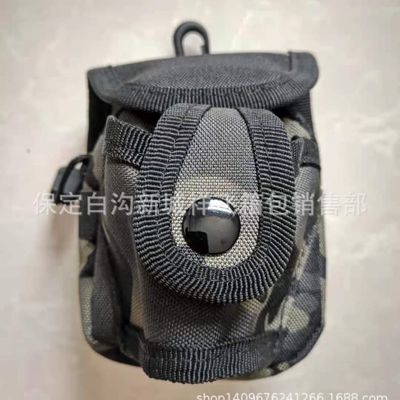 Wholesale Waterproof Outdoor Tactical Sling Pouch Marble Waist Pack Camouflage Sling Steel Ball Integrated Waist-Mounted Pouch Steel Ball Bag