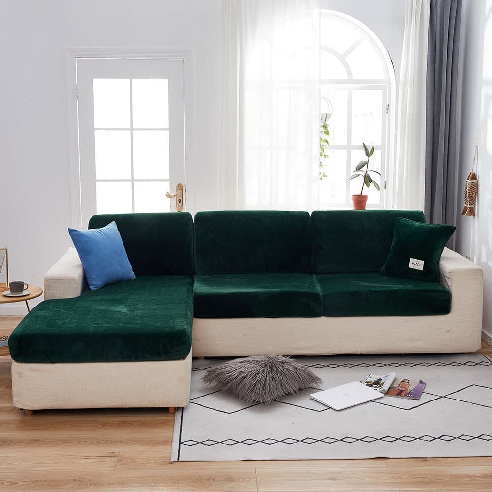 Stretch Sofa Cover Full Wrap Cushion Cover Sofa Slipcover All-Season Universal Single Double Combination