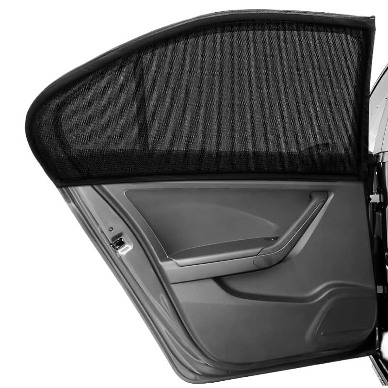 Baby Car Window Shade Breathable Mesh Rear Side Window Sunshade Family Pet Mosquito Net Car Window