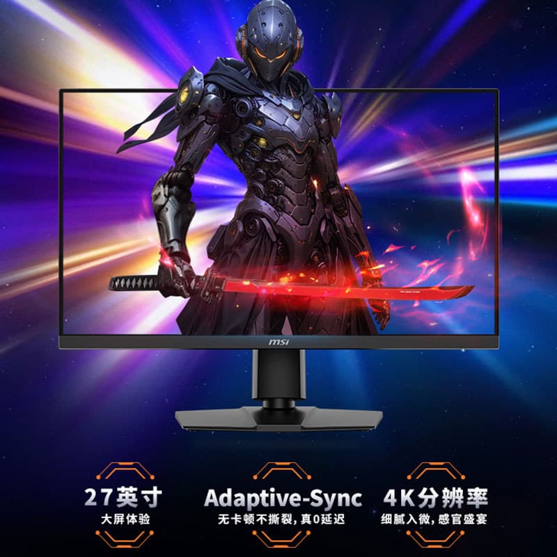 Msi Mag 272Urdf E16 27-Inch 4K Dual-Mode 160Hz 1K320Hz Gaming Lcd Monitor