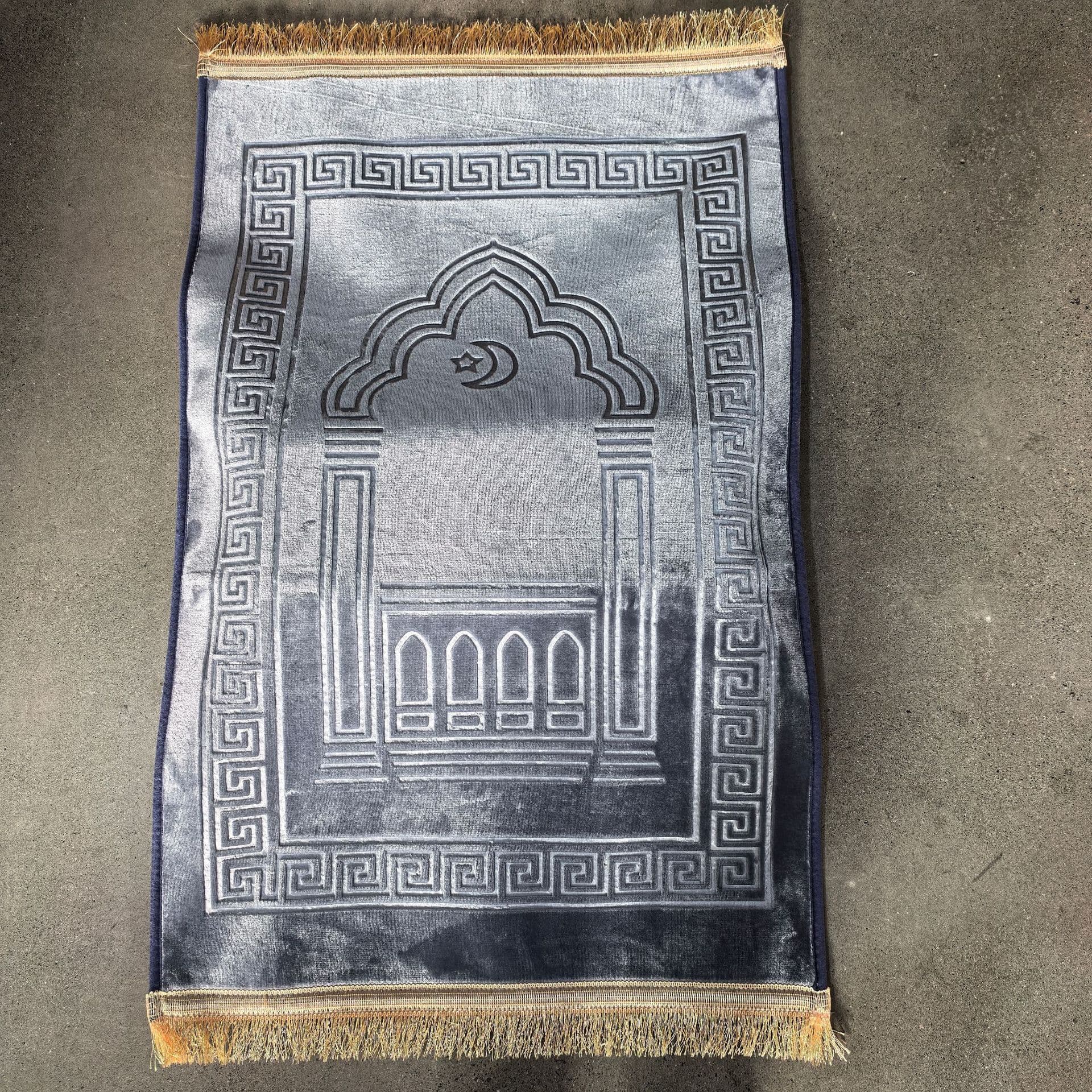 New Extra Thick 8cm+1cm Amazon Cross-Border Prayer Velvet Printed Carpet for Living Room