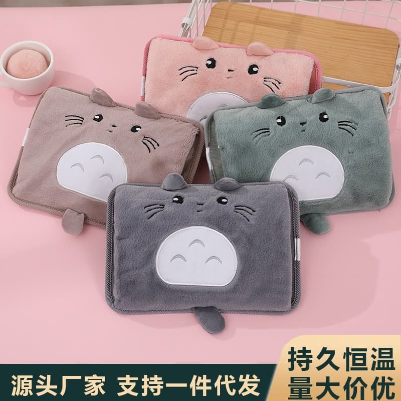 2025 New National Standard Hot Water Bag Charging Warm Water Bag Hand Warmer for Stomach Electric Heat Bag Explosion-proof Heat Pack