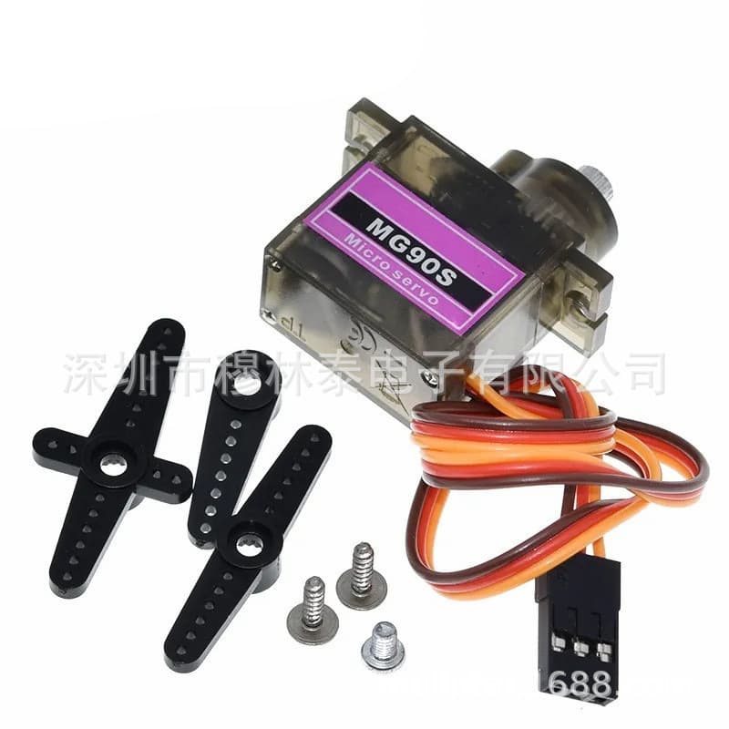 MG90S Copper Gear (9g Size) Full Gear 14g Tilt Servo SG90 Upgrade Version