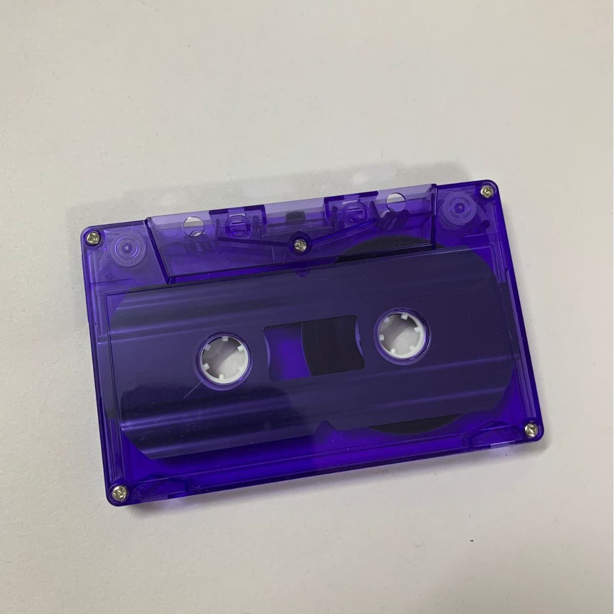 New transparent colored shell recording tape blank 50/60/90 for Walkman, deck, radio recorder cassette with recording service