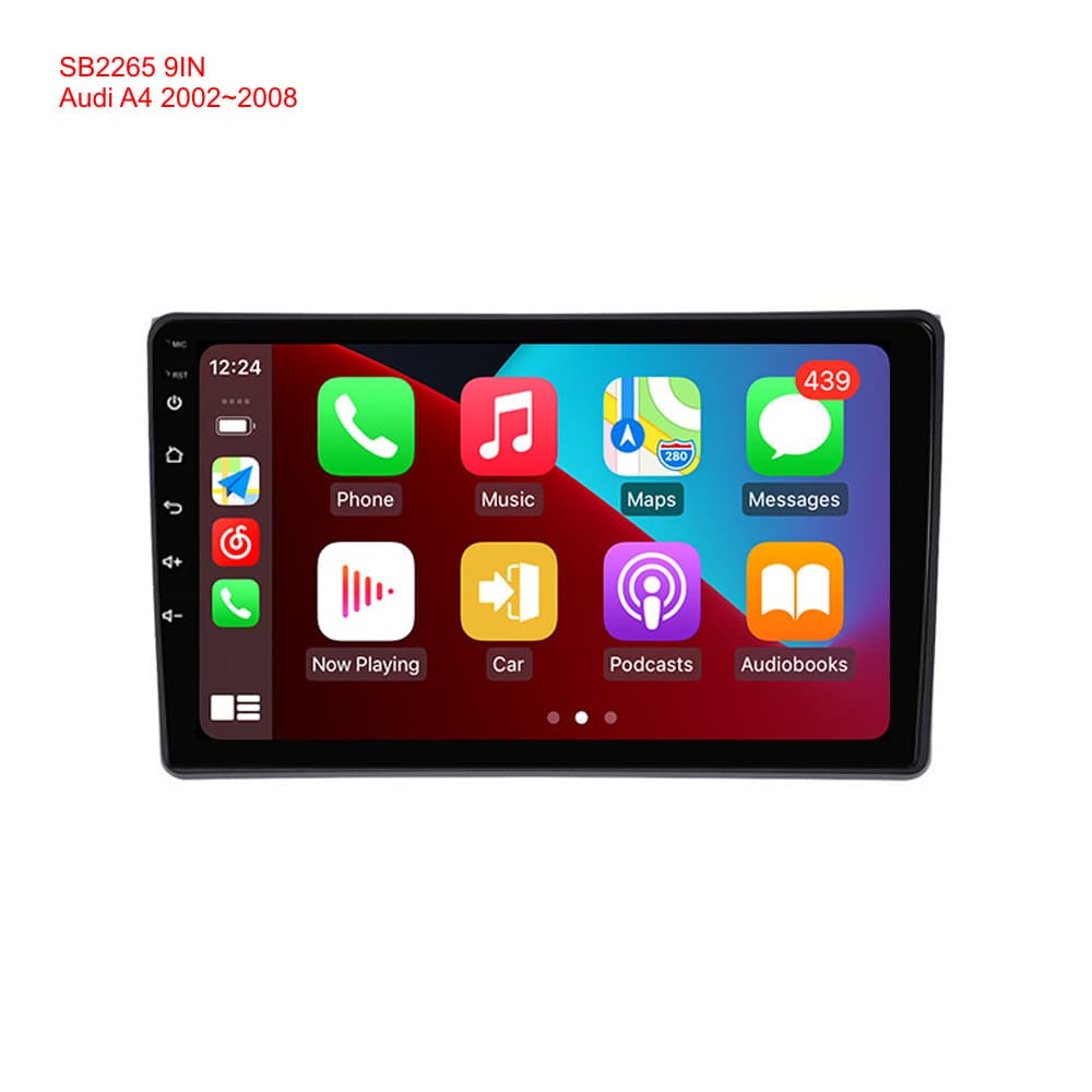 Audi A4 Mercedes ML Center Console Large Screen Carplay Navigation Benz ML G500 Android AUTO Upgrade