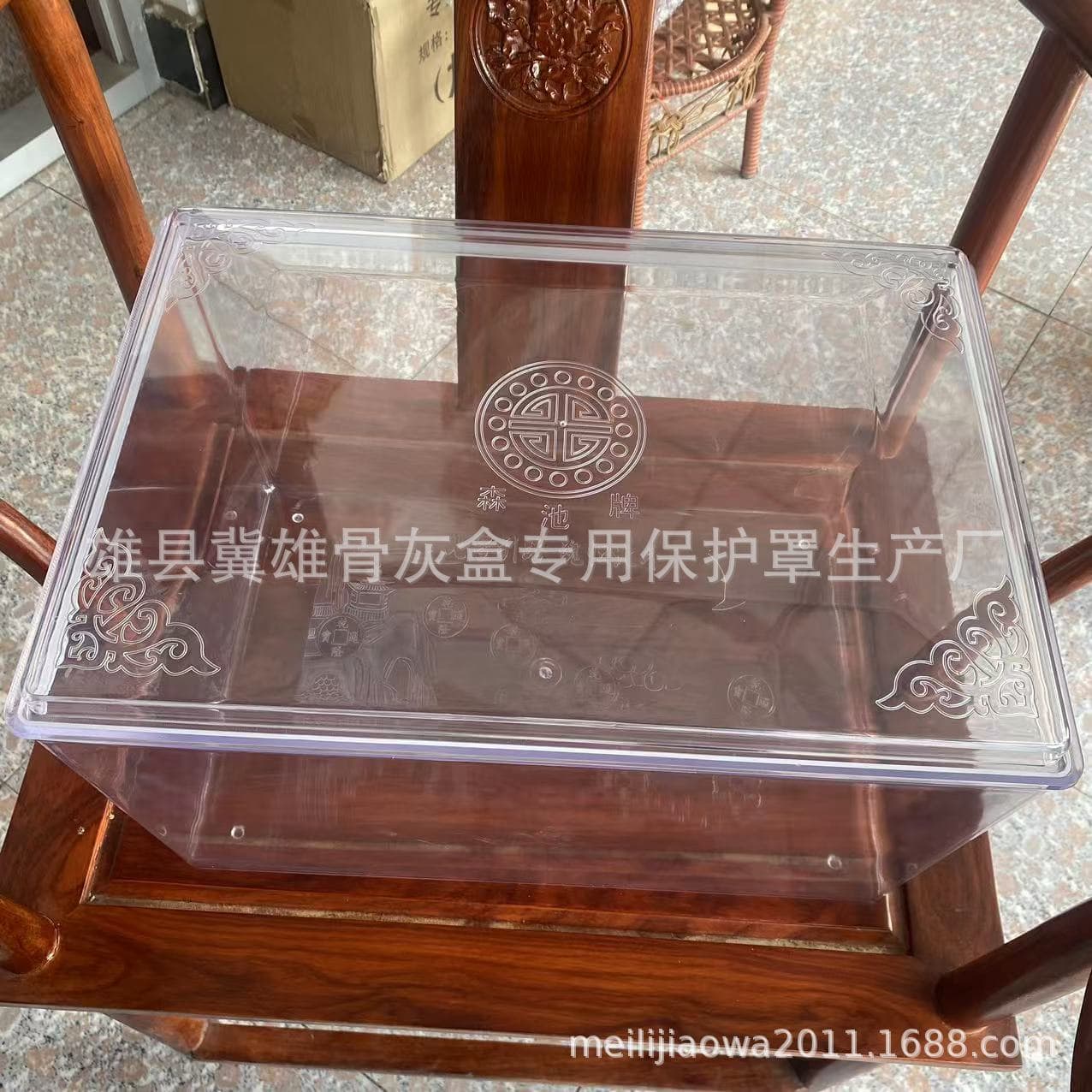 Large thickened urn moisture-proof protective cover source factory, funeral supplies, cemetery and mausoleum exclusive moisture-proof box