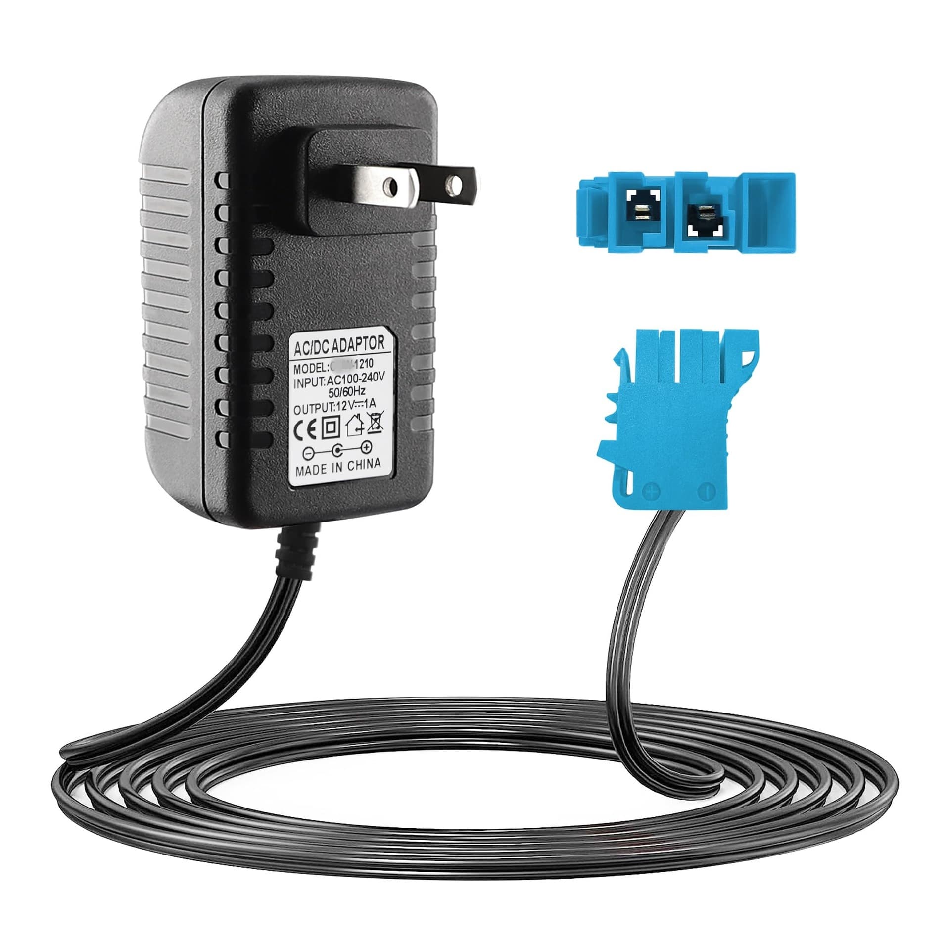12V1A Battery Charger Replacement Power Adapter for Peg-Perego Kids Ride-On Toy Car