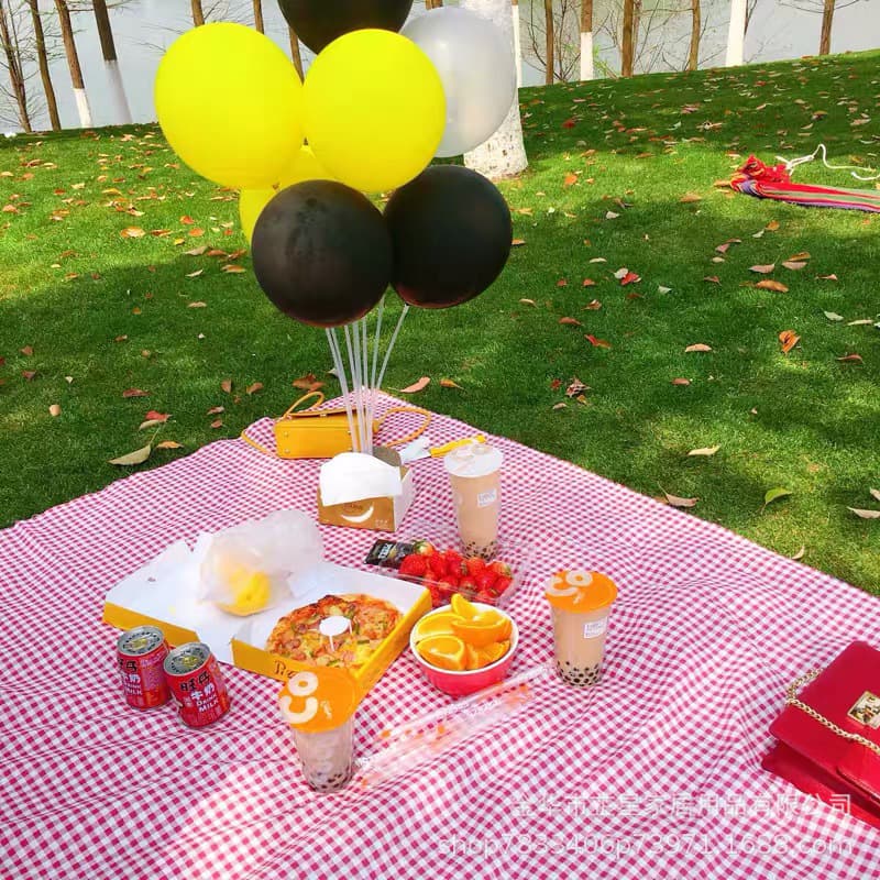 Picnic Mat Tablecloth Outdoor Mat Camping Ground Mat Waterproof Fabric Mat Portable Picnic Tablecloth