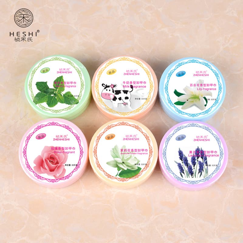 Zhenheshi Nail Polish Remover Wipes Water-Based Nail Polish Remover Wipes Nail Polish Remover Accessories