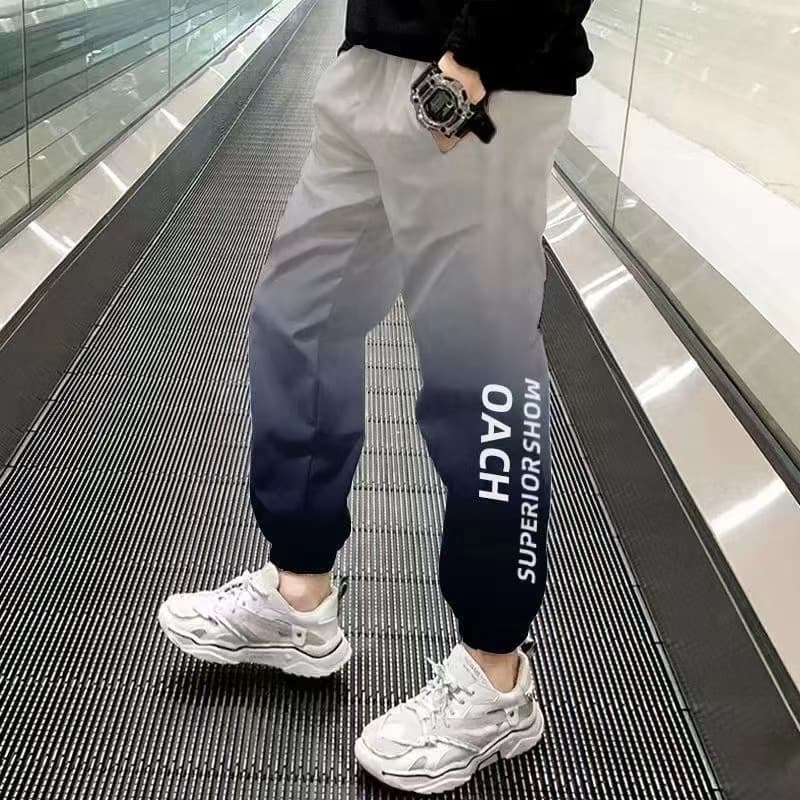 Boys' Quick-Dry Pants 2025 Summer Thin Gradient Big Kids Sport Mosquito-Proof Pants Kids Trendy Casual Pants