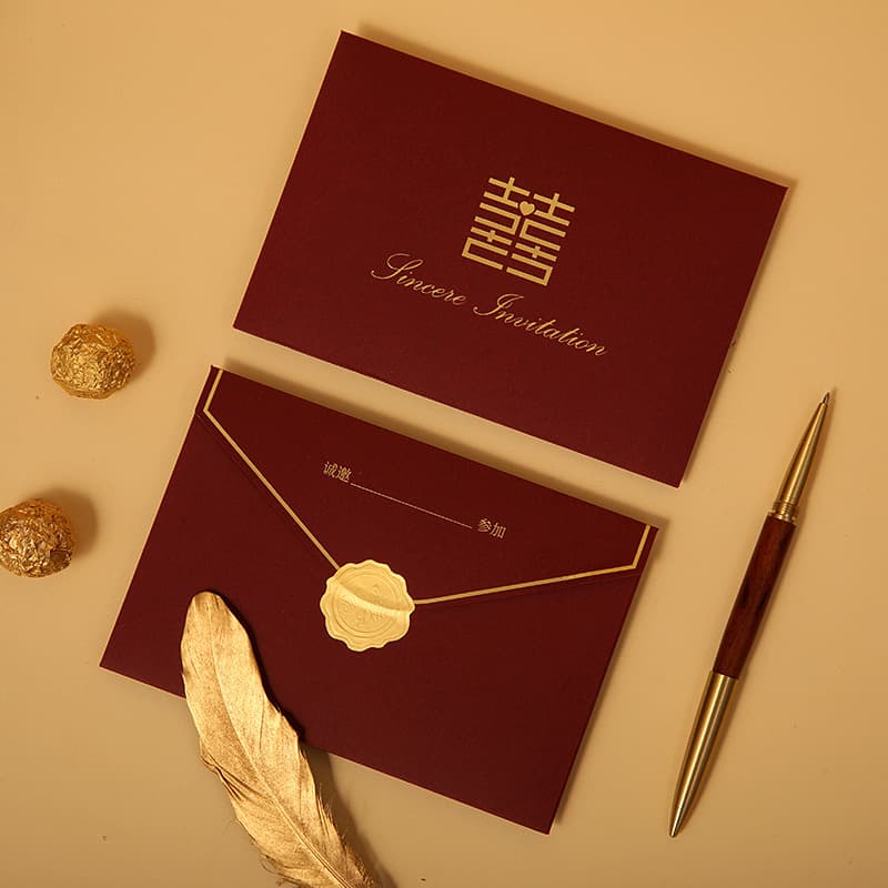 2025 New Style Wedding Invitations, Creative High-end Chinese Wedding Cards, Personalized Invitation Printing