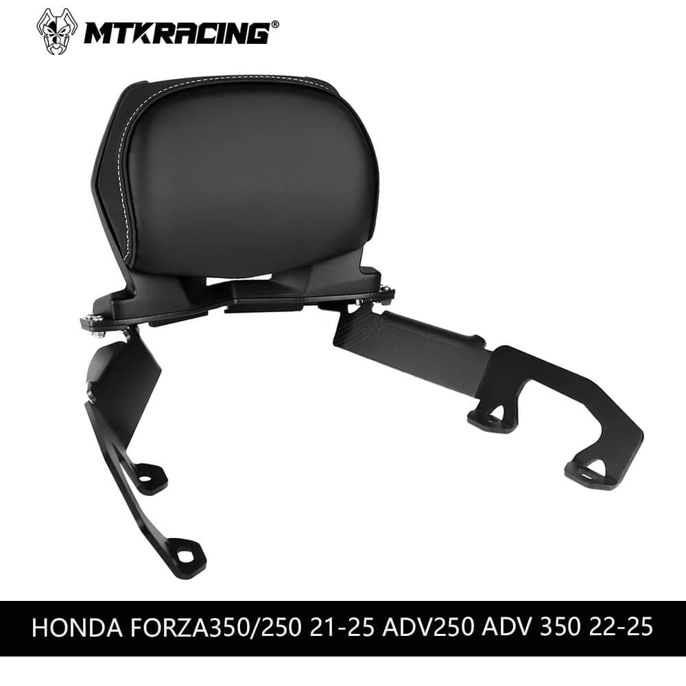 Compatible with Honda FORZA350/250 ADV350/250 Modified Rear Backrest Thickened Lumbar Support Rear Carrier