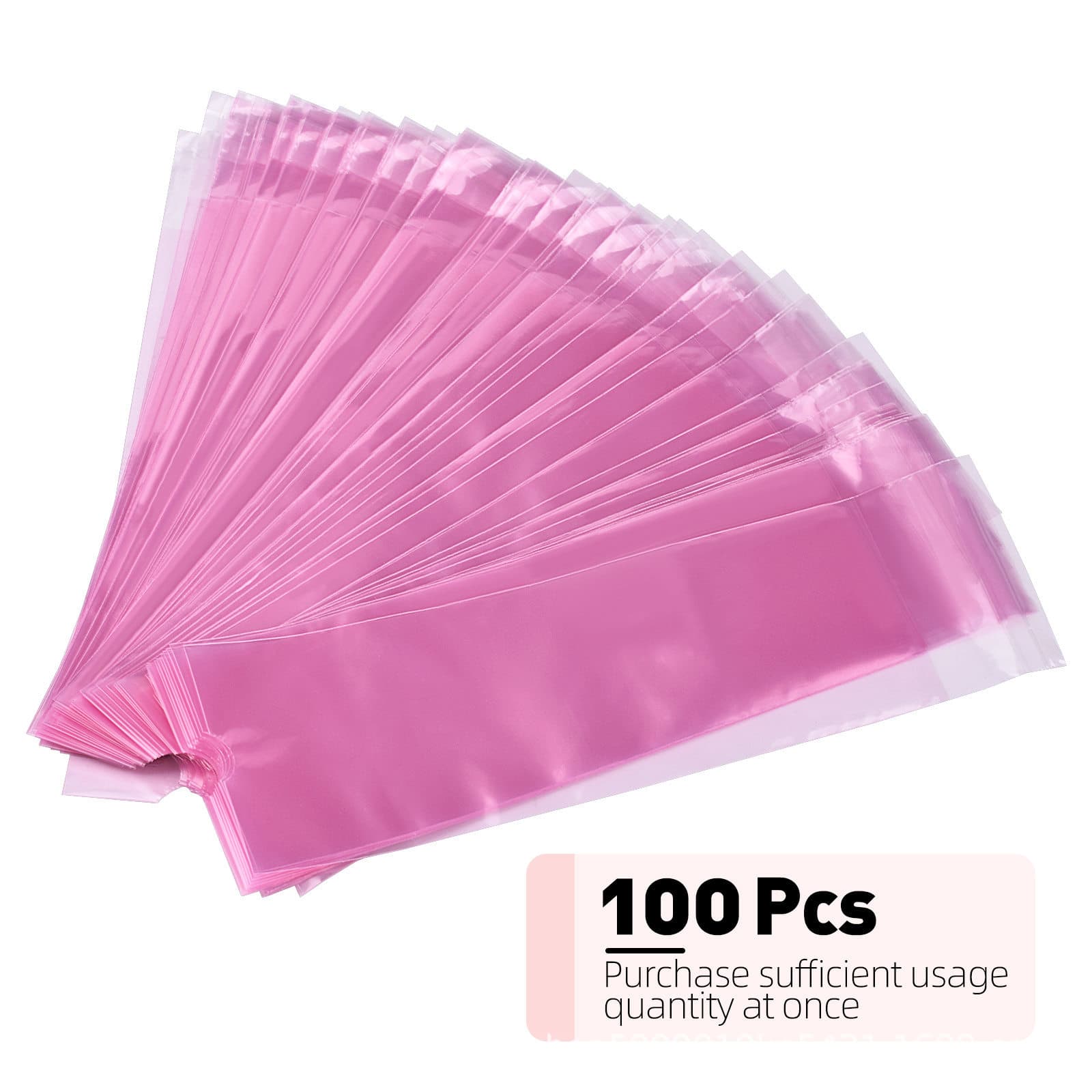Tattoo Liner Bags Disposable Tattoo Pen Machine Bag Sleeve Tattoo Embroidery Self-Sealing Dust Cover 100pcs