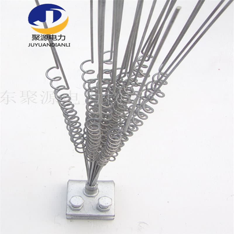 Electric power protection hardware, anti-bird thorn wire spring-type bird repellent, bird thorn repeller, line construction supporting hardware