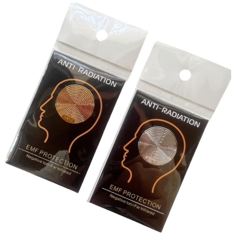 Cross-border supply of 5G EMF Protection Anti radia 24k metal coil energy mobile phone patch