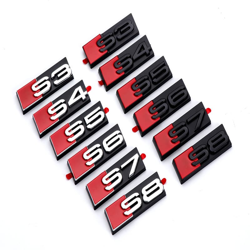 Suitable for Audi cellular special network logo S3 S4 S5 S6 S7 S8 modified cellular network logo car logo