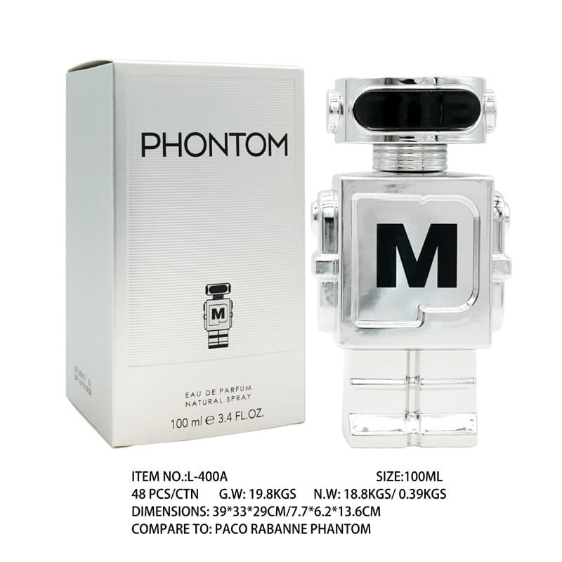 Export Middle East Vietnam Bestseller Robot Women's Perfume Long-Lasting Scent Phantom Men's Perfume Fragrance Wholesale