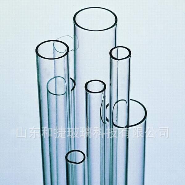 Various specifications of high borosilicate glass tubes and rods - flat mouth, round mouth, fire-polished ends, custom processing, acid and alkali resistant.