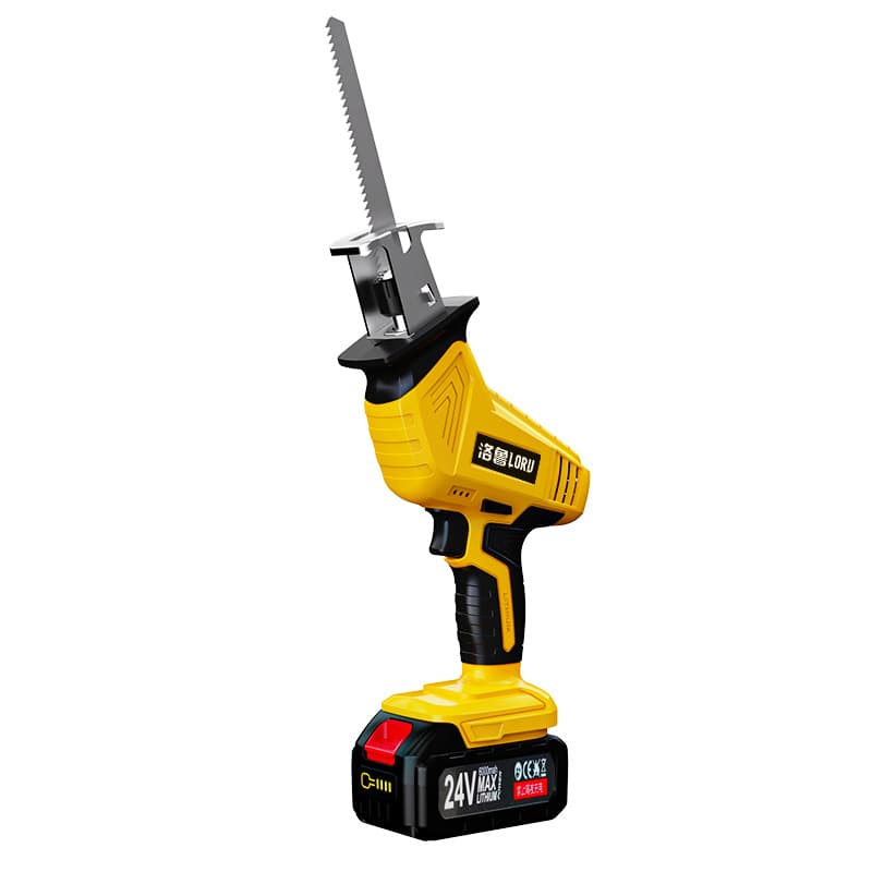 Cross-border Rechargeable Lithium-Ion Reciprocating Saw, Household Handheld Saber Saw, Brushless Motor High-Power Cutting Cordless Saw