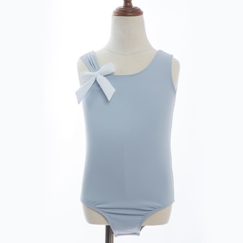 Children's Dance Leotard Vest Style Girls Dancewear New Performance Costume Bow Princess Ballet Dress