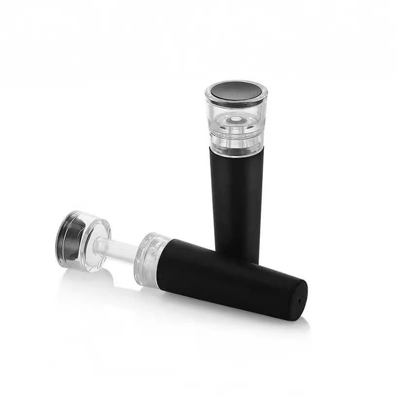 Silicone red wine stopper, red wine vacuum stopper, wine preservation stopper, plastic wine stopper, cross-border wine pourer