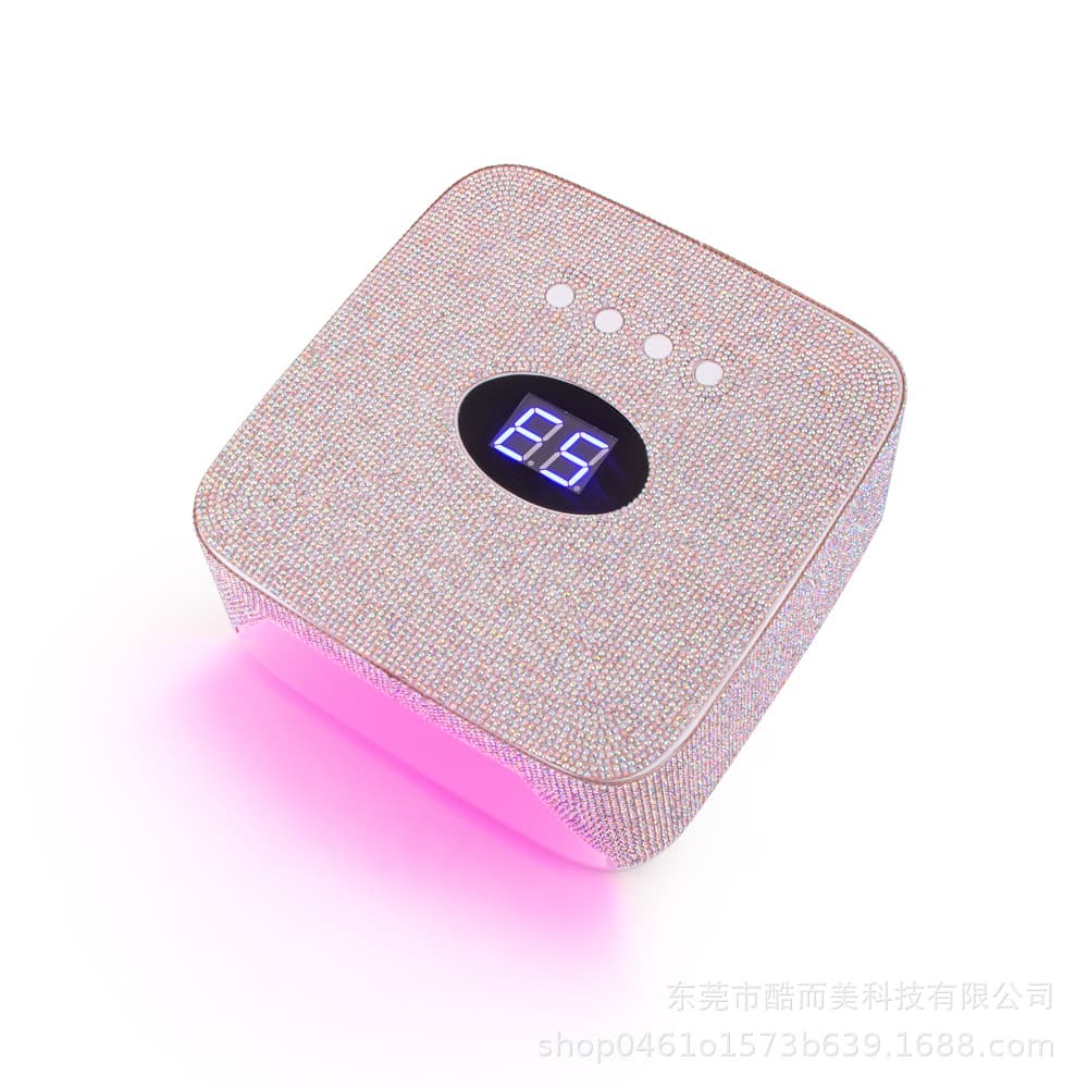Cross-border Hot Selling Nail Dryer 48W Rechargeable Smart Sensor Quick-Dry UV Nail Lamp LED Light Therapy Machine Wireless
