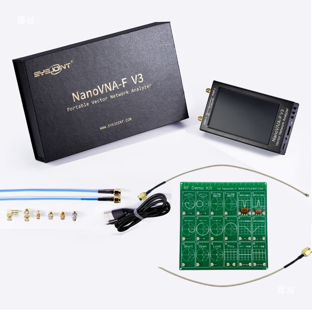 2024 new model 6G network analyzer, Nano VNA V3 portable vector network analyzer 1MHz-6GHz