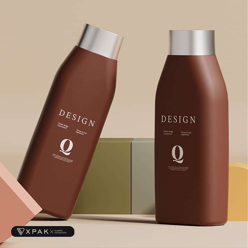 350/500ml customized HDPE cleaning bottle cross-border hot sale small batch order