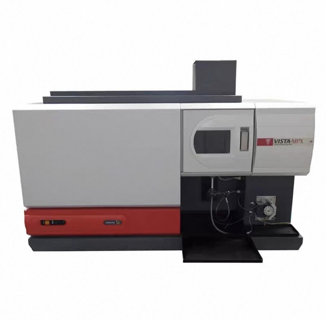 Agilent Inductively Coupled Plasma Optical Emission Spectrometer ICP-OES, Varian Vista MPX Full Spectrum