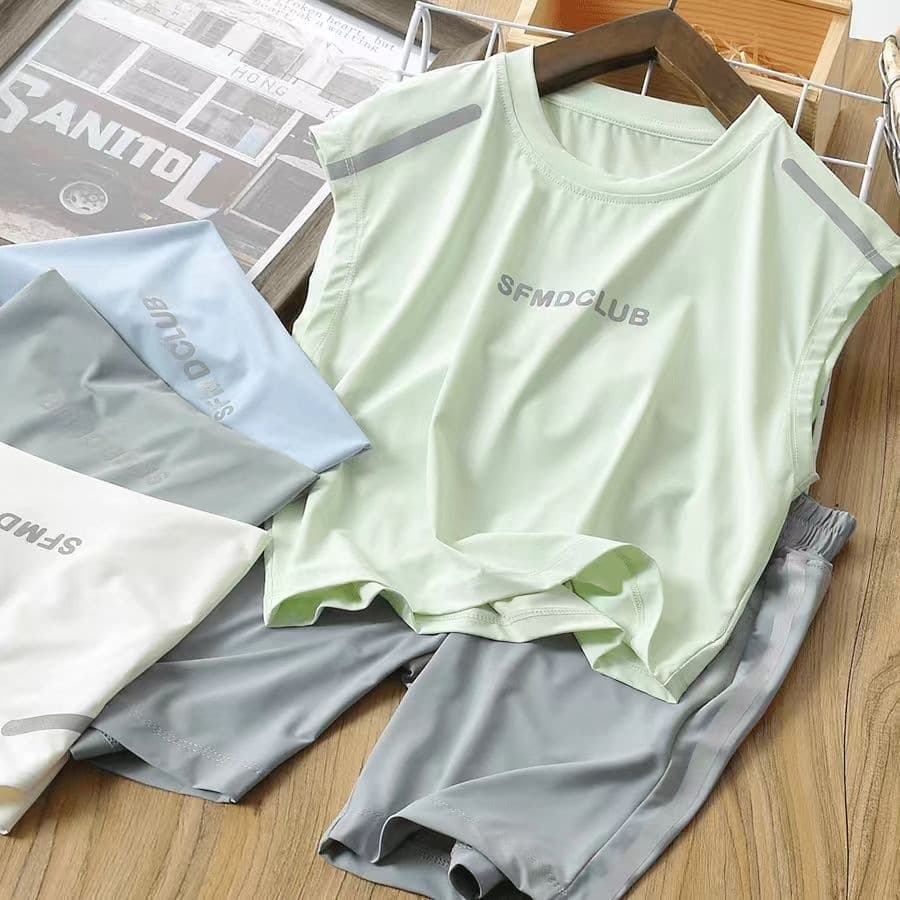 Boys' Sports Set Summer 2026 New Kids' Breathable Quick-Dry Vest Two-Piece Set Children's Basketball Jersey Thin