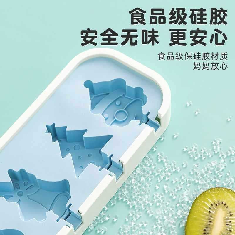 Silicone Ice Pop Mold, Food Grade, Home Use for Making Popsicles, Ice Lollies, DIY Ice Cream Cheese Stick, Ice Cream Mold